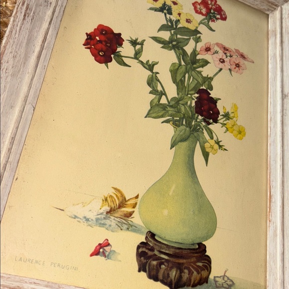 Vintage Floral Art Print by Laurence Perugini - Picture 2 of 6